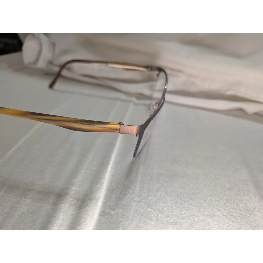 Maui Jim Eyeglasses Frames MJO2104-88M Metal Brown Tortoise 53-15-135 Italy